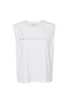Basic Apparel Raja Logo Tank Toppe 002 White