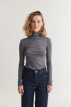 Rinja T-Neck - Grey Mel.