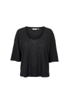 Basic Apparel Ryda Oversized Tee T-shirts 001 Black