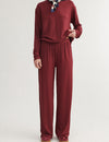 Sadie Pants - Bordeaux Truffle