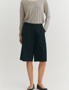 Silje Bermuda Shorts - Black