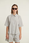 Basic Apparel Silje SS Shirt Skjorter 436 High rise