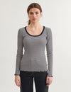 Silma LS Tee - Sky captain / birch