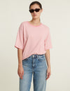 Silma SS Tee - Conch shell / birch