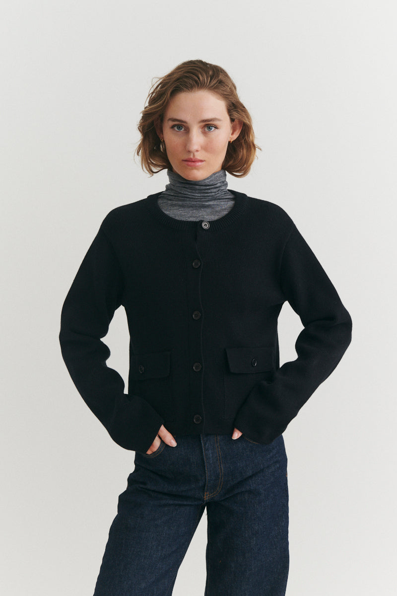 Basic Apparel Sisa Jacket Jakker 001 Black