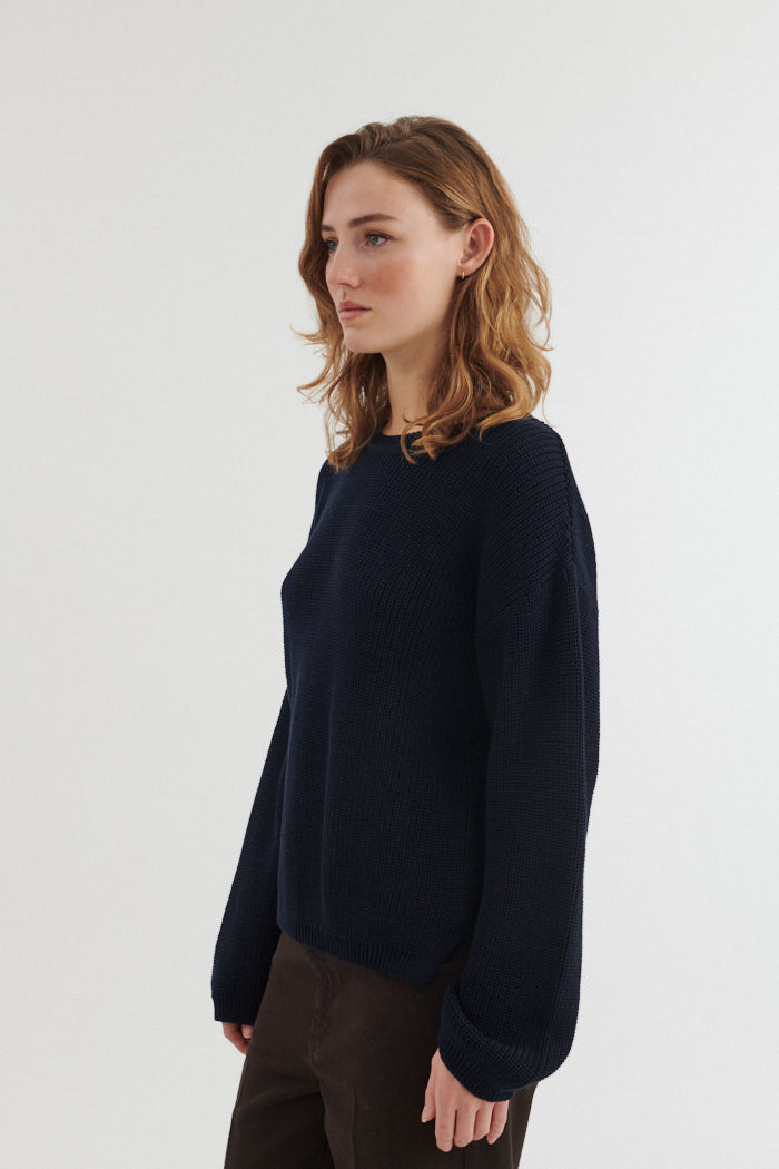 Basic Apparel Suna Sweater Sweaters 606 Sky Captain