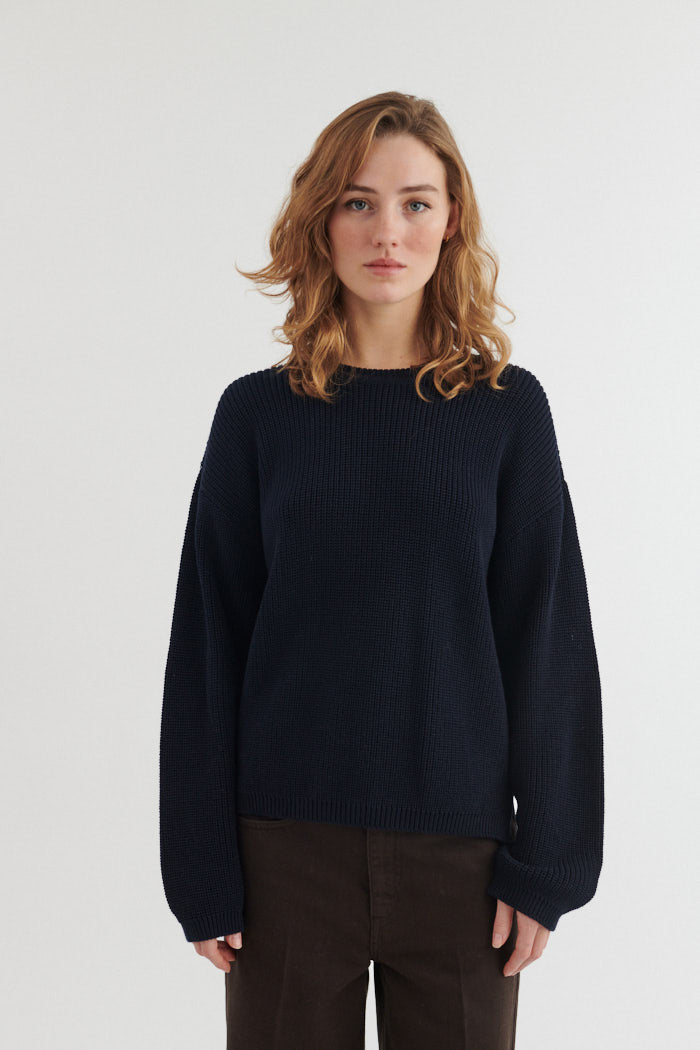 Basic Apparel Suna Sweater Sweaters 606 Sky Captain