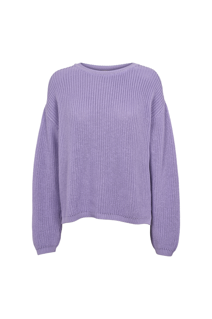 Basic Apparel Suna Sweater Sweaters 903 Violet Tulip