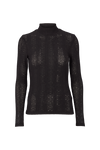 Basic Apparel Suvi T-neck T-shirts 001 Black