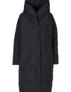 Tenna Shawl Collar Coat - Black