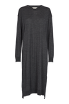 Vera Langes Kleid - Dunkelgrau meliert