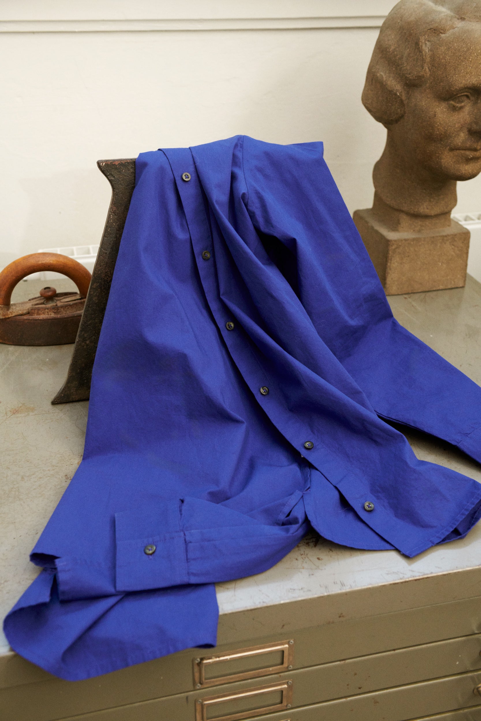 Basic Apparel Vilde Classic Shirt Skjorter 713 Clematis Blue