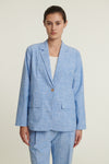 Basic Apparel Zita Jacket Jakker 757 Quiet harbor