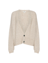 Claudine Deep V-Neck Cardigan - Brazilian Sand