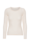 Basic Apparel Lublina LS Tee T-shirts 100 Natural melange