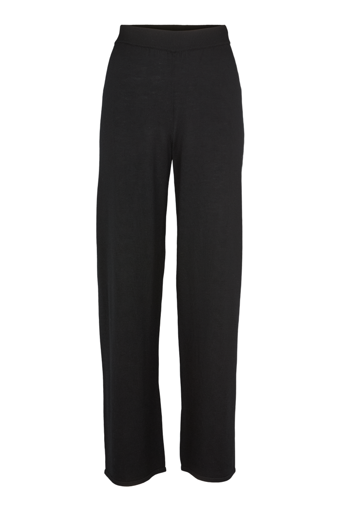 Basic Apparel Vera Wide Pants Bukser 001 Black